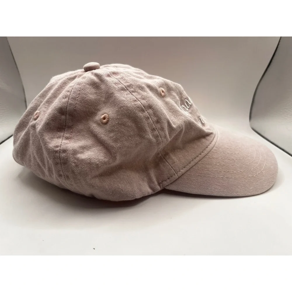 Express Women's Baseball‎ Cap Hat Light Pink Champagne Problems Embroidered